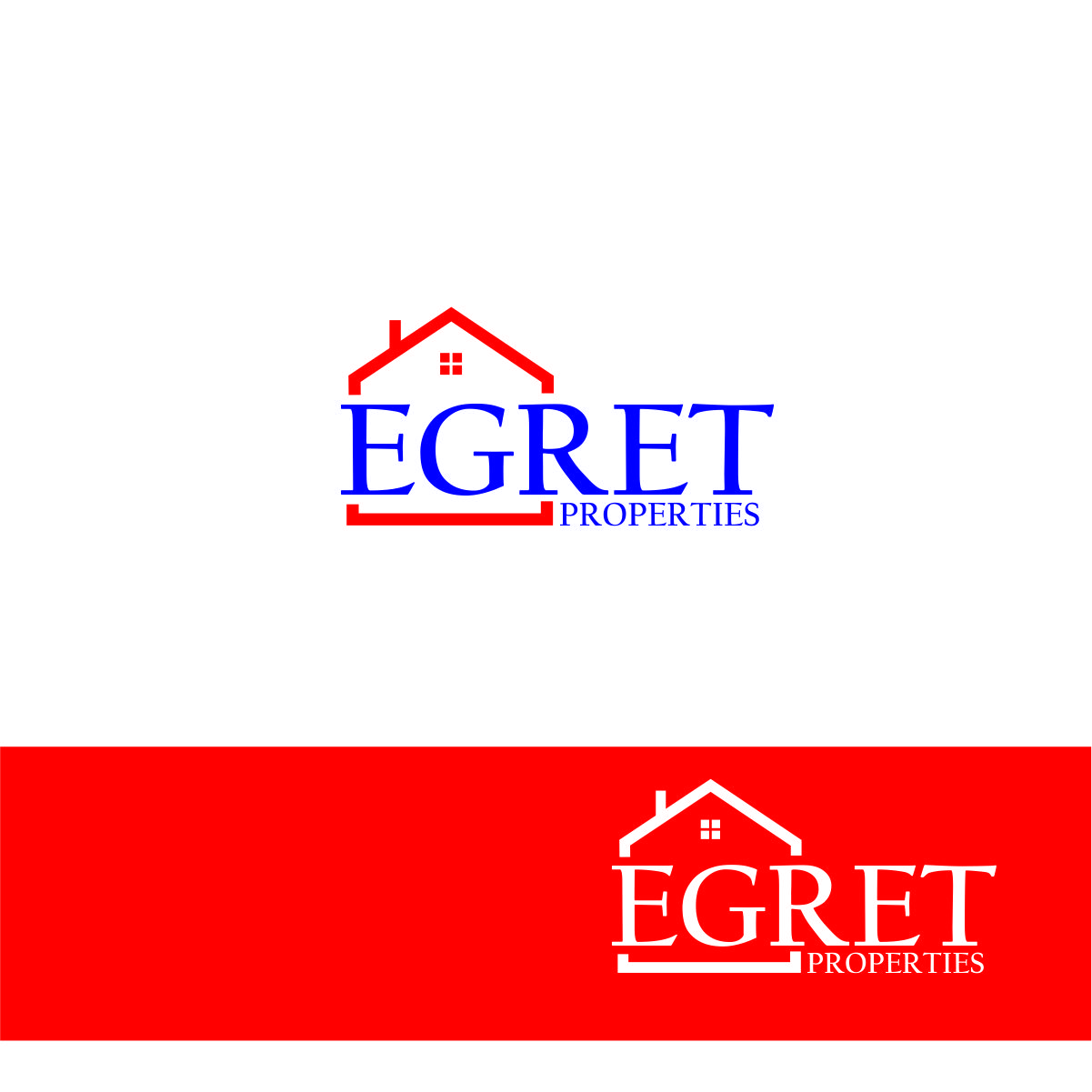 Logo Design by Blueberry for Egret Properties | Design #32827508