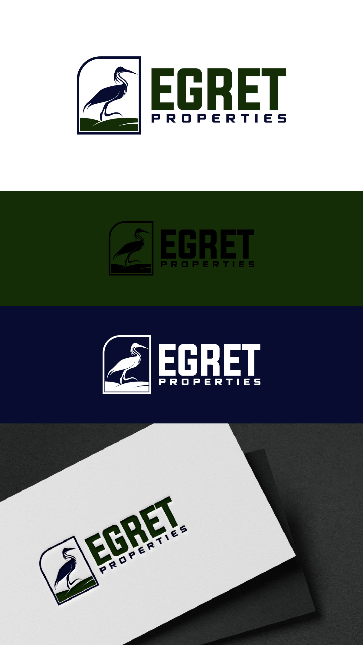 Diseño de Logo por fly  design para Egret Properties | Diseño #32829040