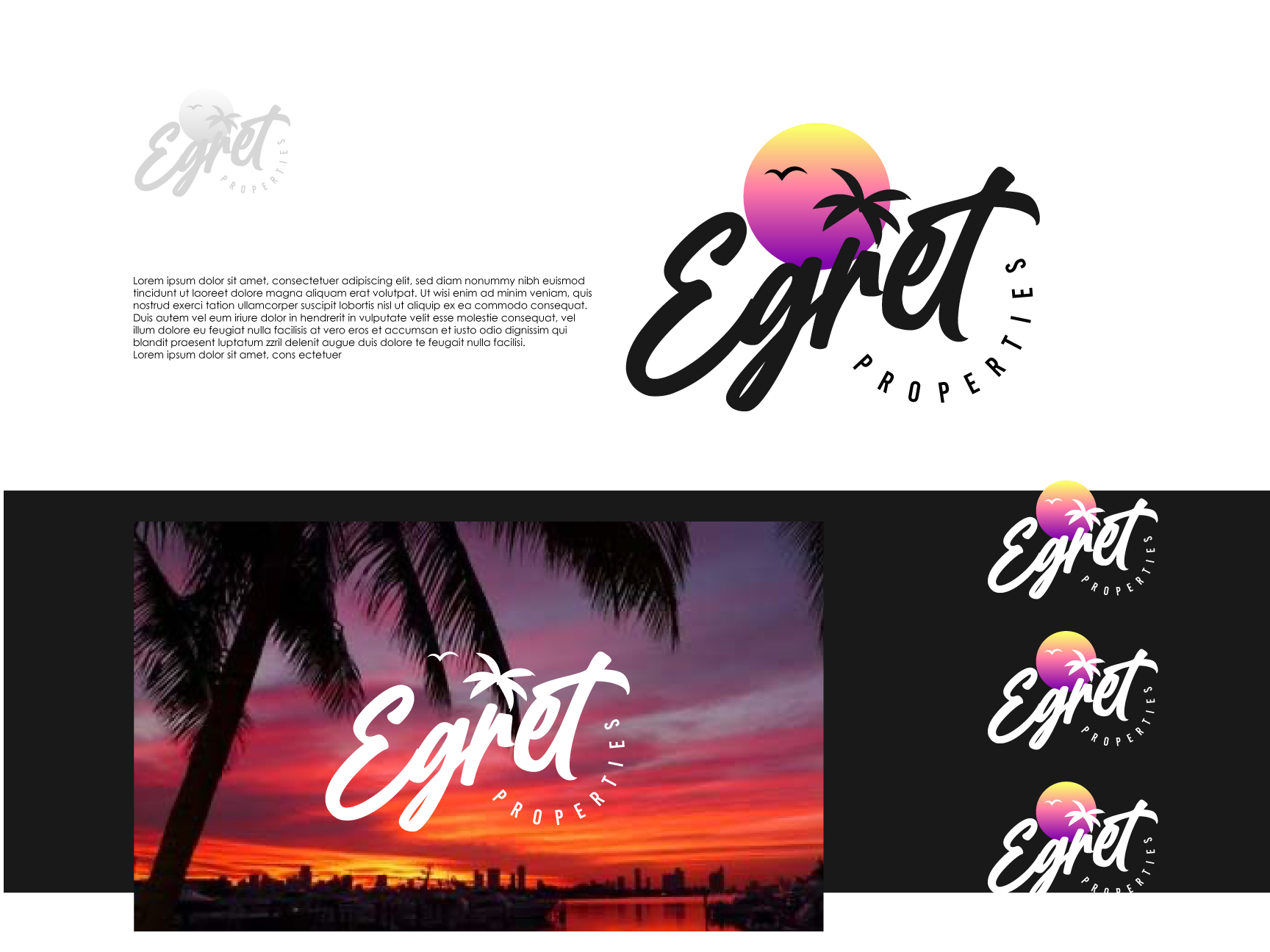 Logo Design by JTdsign for Egret Properties | Design #32826128