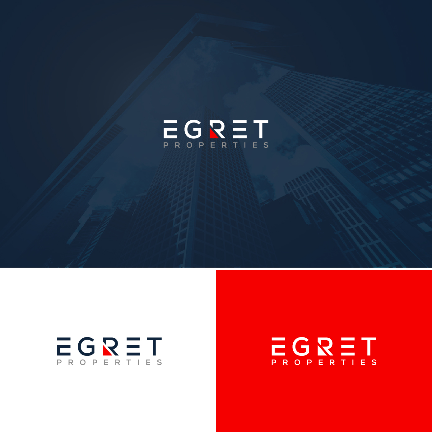 Diseño de Logo por AL-BARAKAH para Egret Properties | Diseño #32831344