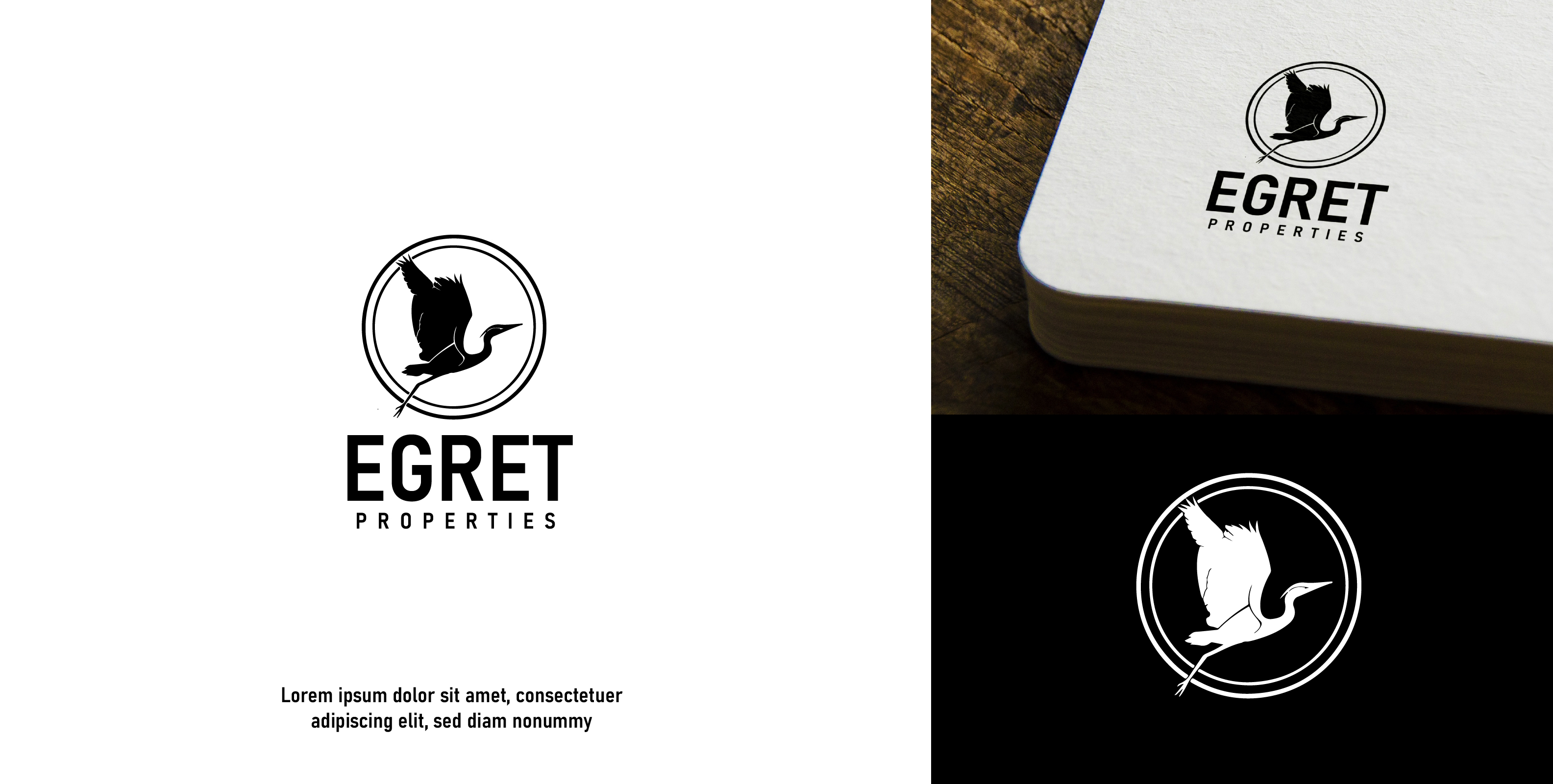 Logo Design by SpaceArt for Egret Properties | Design #32826083