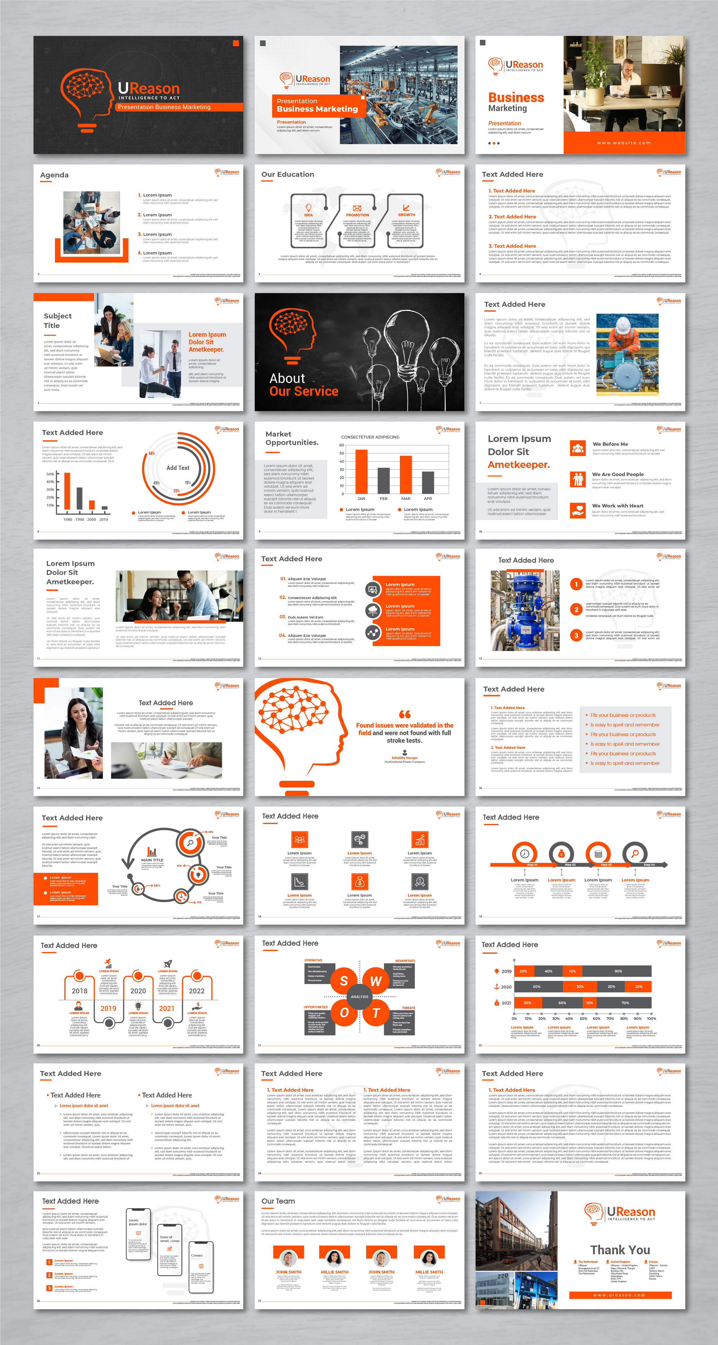 PowerPoint Design by artbitin for UReason | Design: #33000037