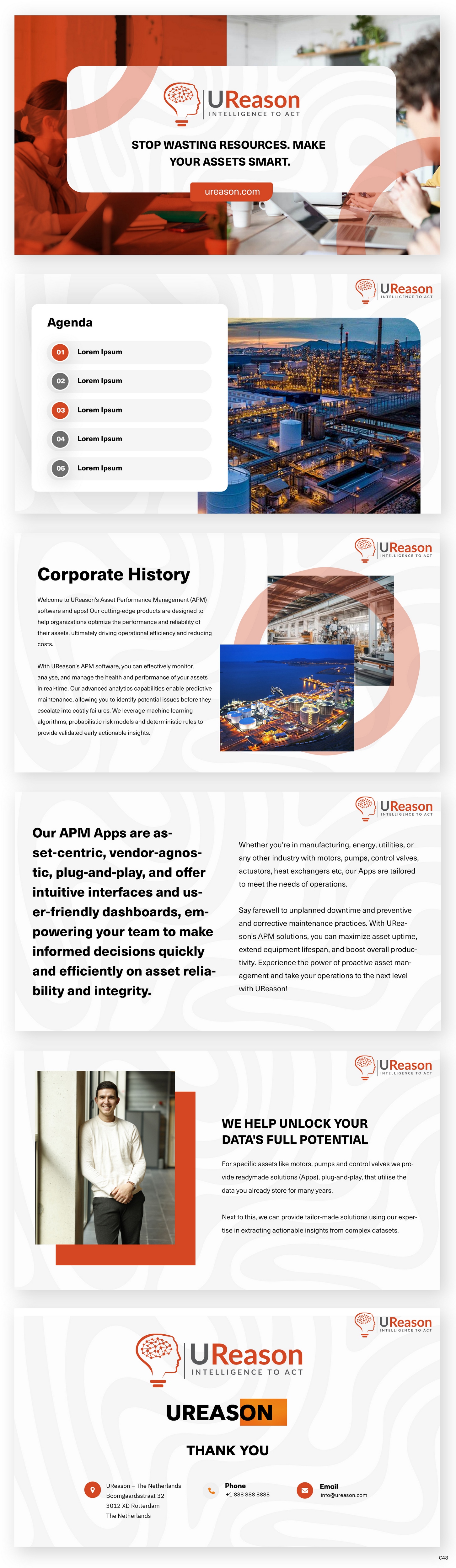 PowerPoint Design by pb for UReason | Design #32831291