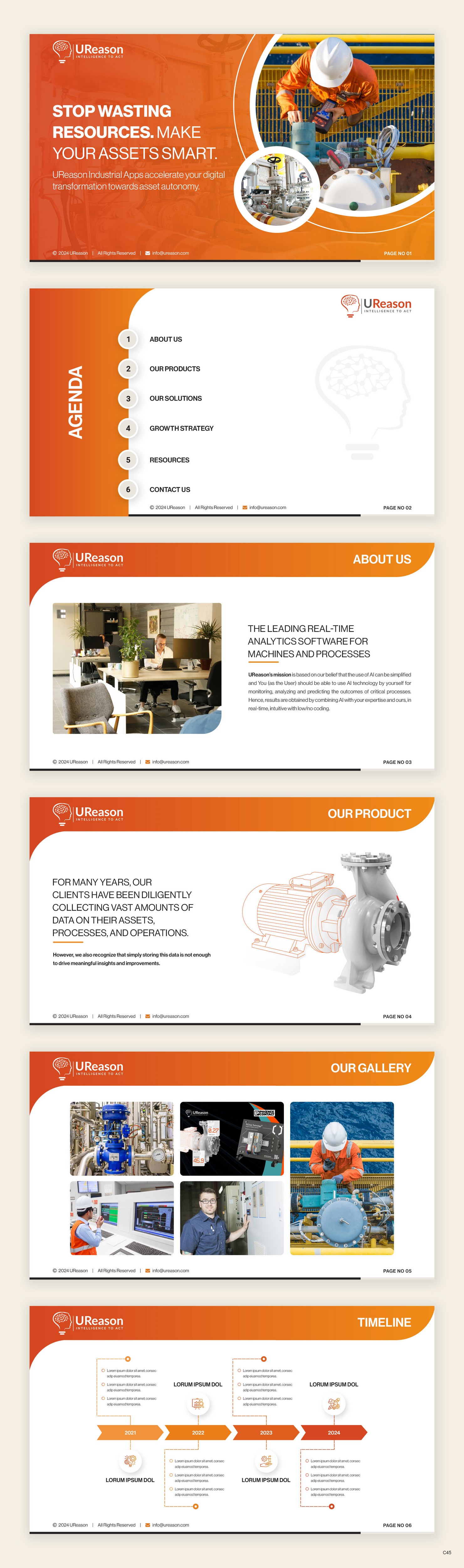 PowerPoint Design by pb for UReason | Design #32831292