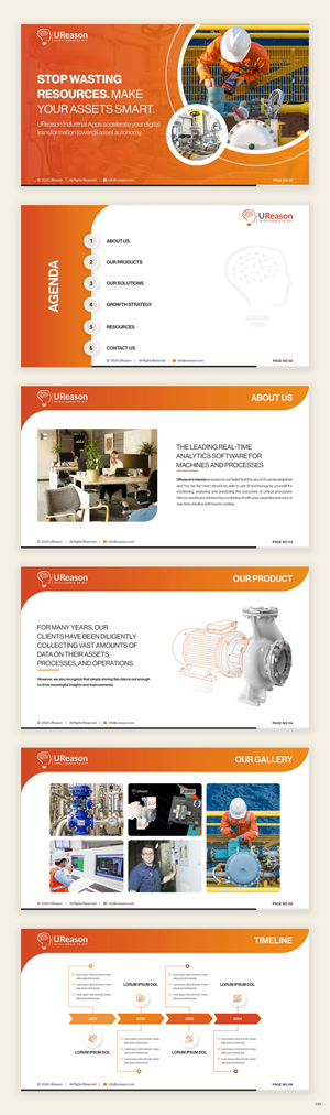 PowerPoint Design by pb for UReason | Design: #32831292