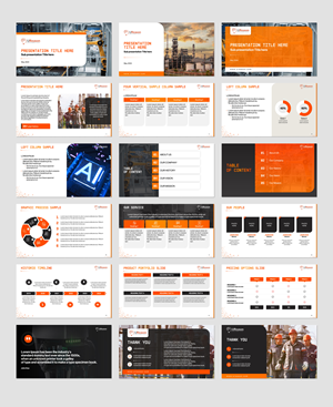 PowerPoint Design by Flatmilter for UReason | Design: #32924043
