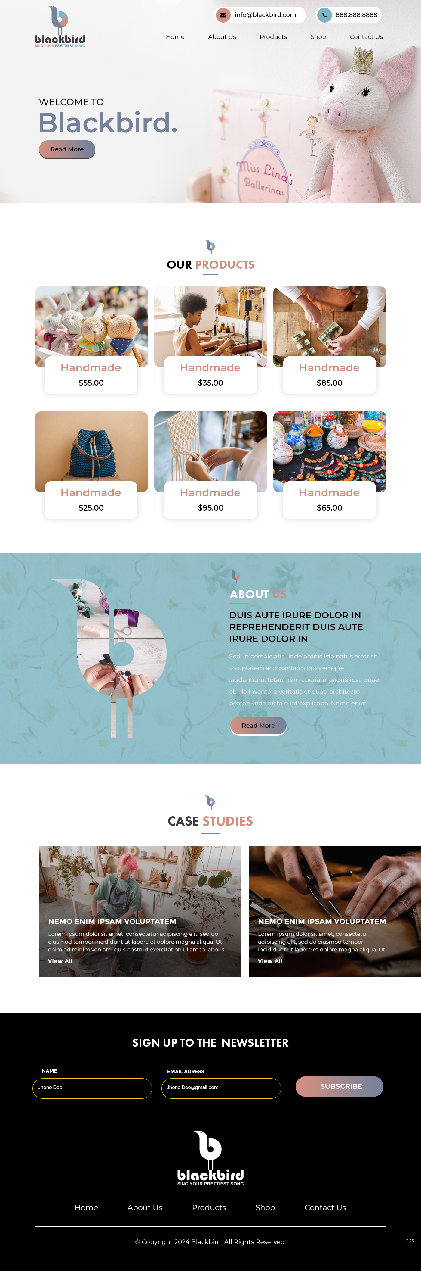 Diseño de Squarespace por pb para Petals | Diseño #32840172