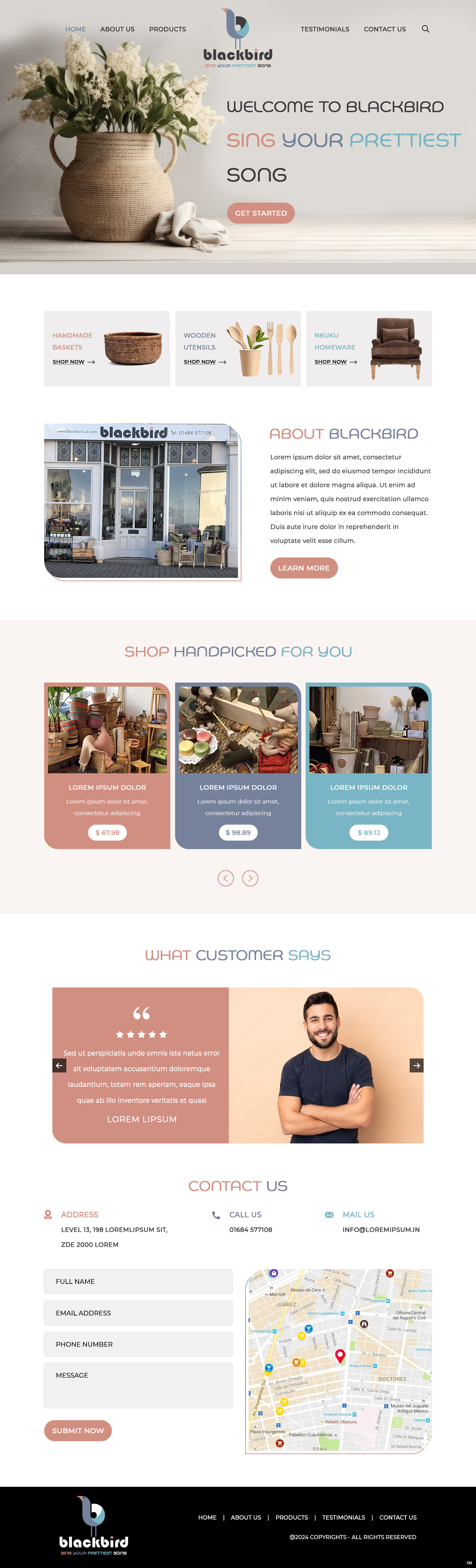 Design Squarespace par pb pour Petals | Design #32840180