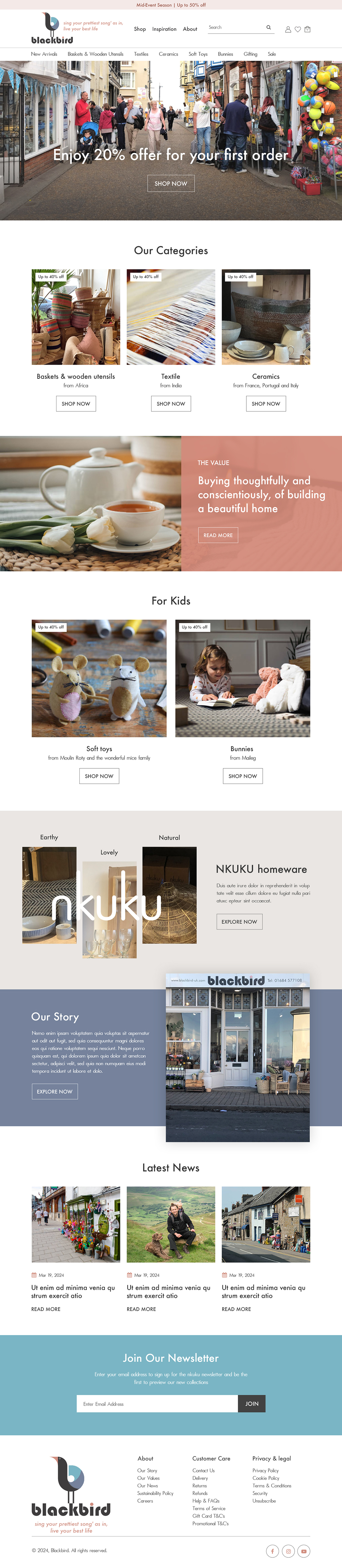 Design Squarespace par Starlyn DS pour Petals | Design #32834895