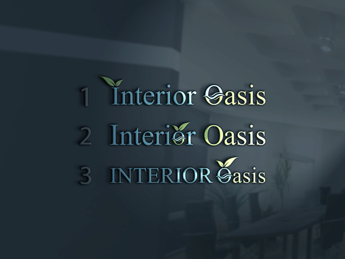 Photo inspiration: Elegant Conservative Interior Plant Design Logo Design For Interior Photo Inspiration