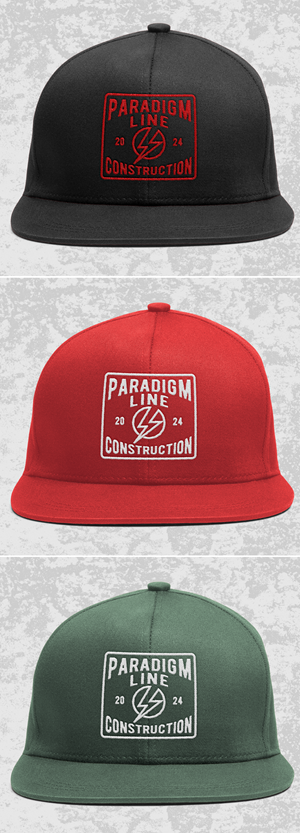 Apparel Design by Oleksandr Tovarkov for PARADIGM LINE CONSTRUCTION LLC | Design: #33037119