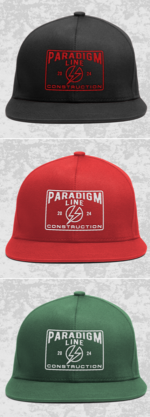 Apparel Design by Oleksandr Tovarkov for PARADIGM LINE CONSTRUCTION LLC | Design: #33037687