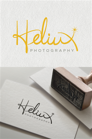 Logo-Design von Cherry Pop Design für Heliux Photography | Design #3101411