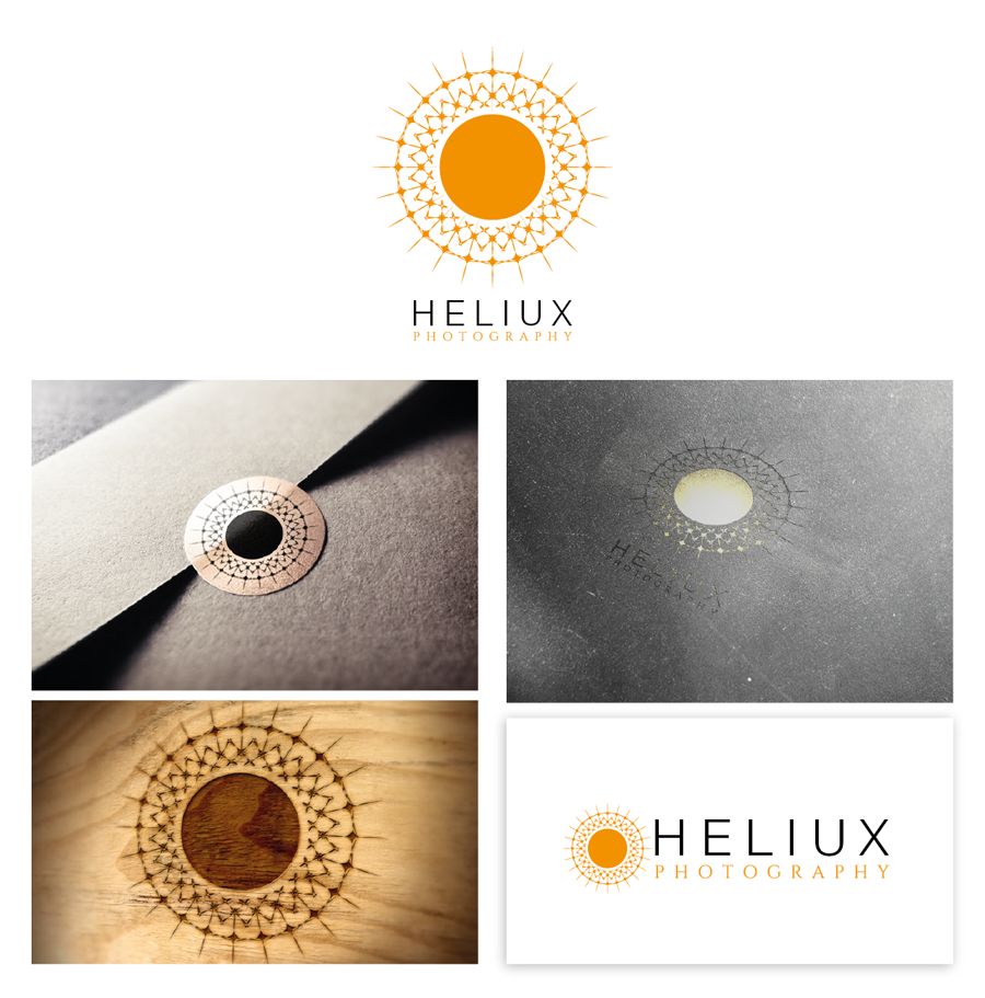 Logo Design by Shirlei Patricia for Heliux Photography | Design #3113846
