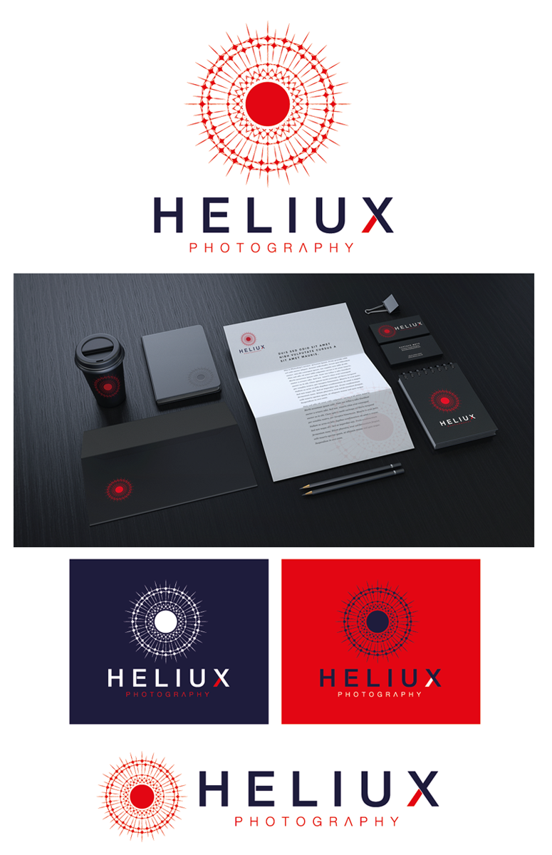 Logo Design by Shirlei Patricia for Heliux Photography | Design #3136671