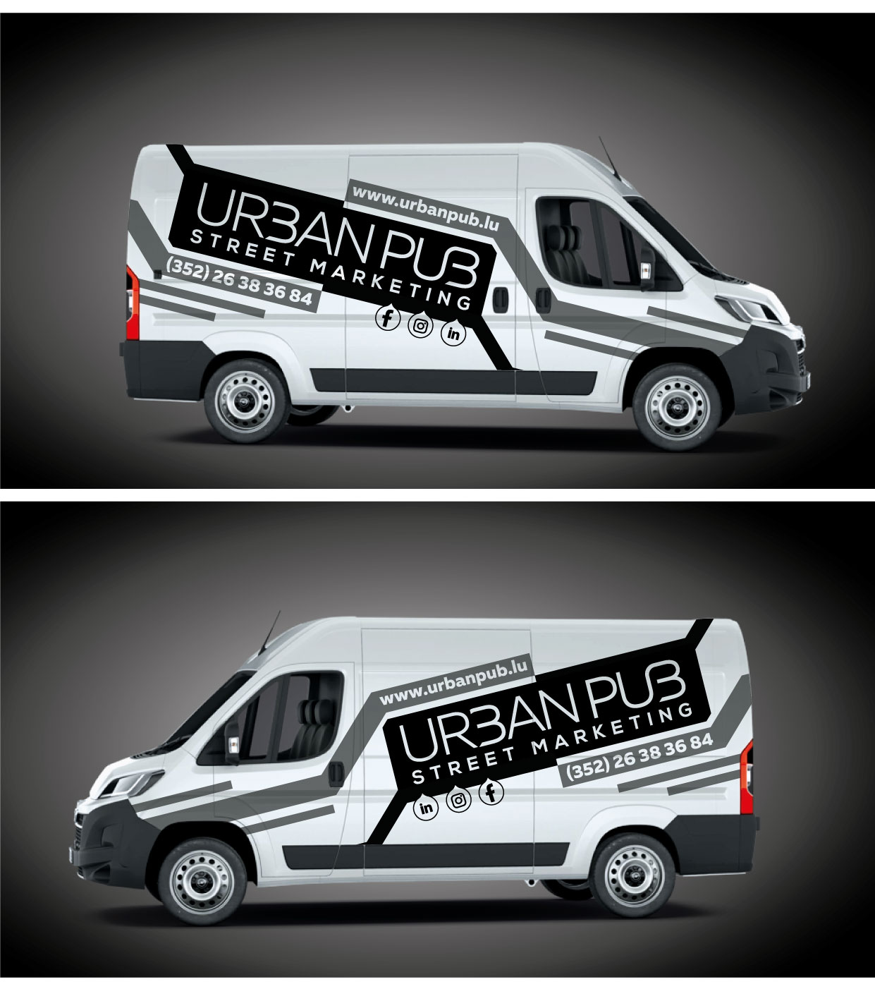 Car Wrap Design by Ibrahim Akash for CD PUBLICITE LUX | Design #32871485