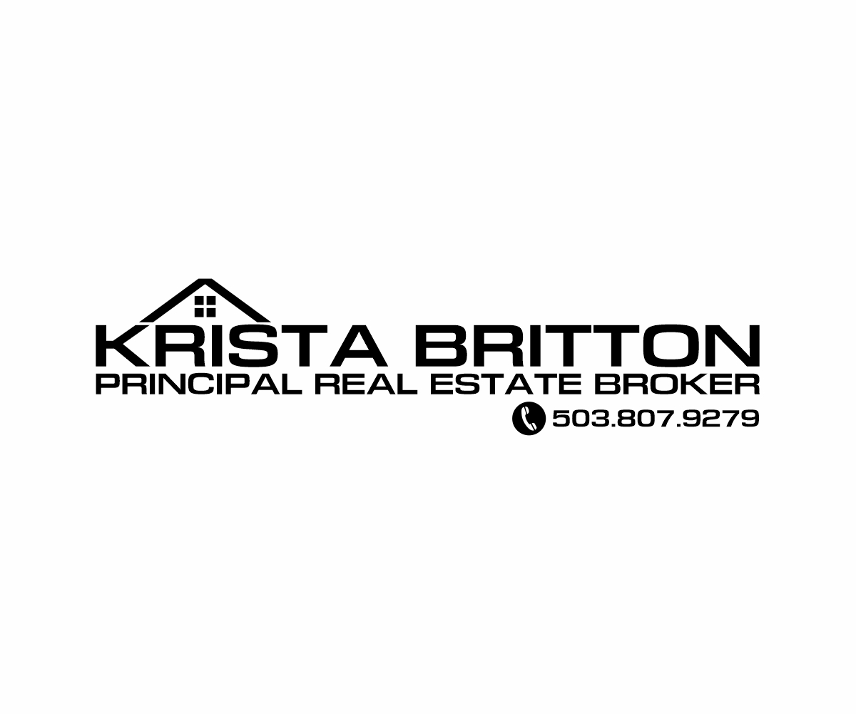 Logo Design by Thati Designs for Krista Britton Principal real estate Broker | Design #32852459
