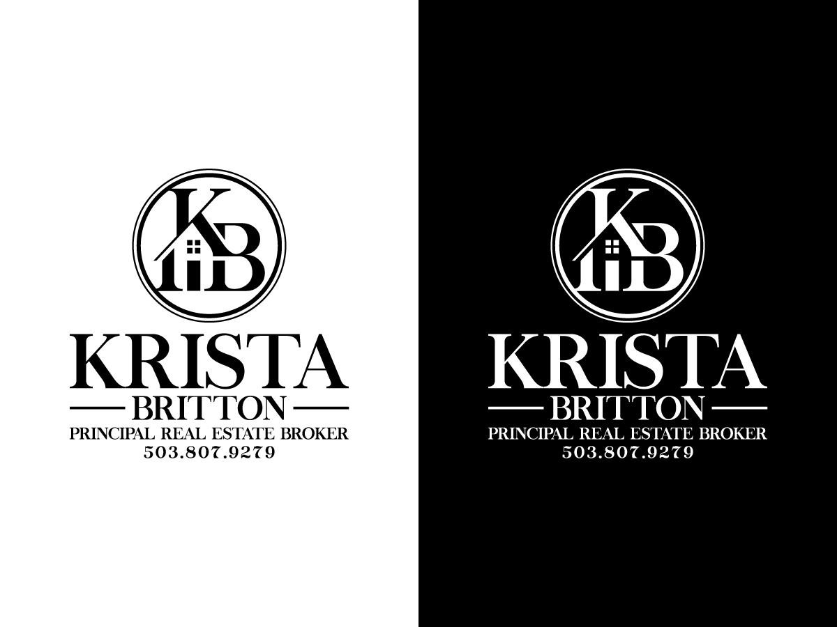 Logo Design by 439 Creations for Krista Britton Principal real estate Broker | Design #32842545