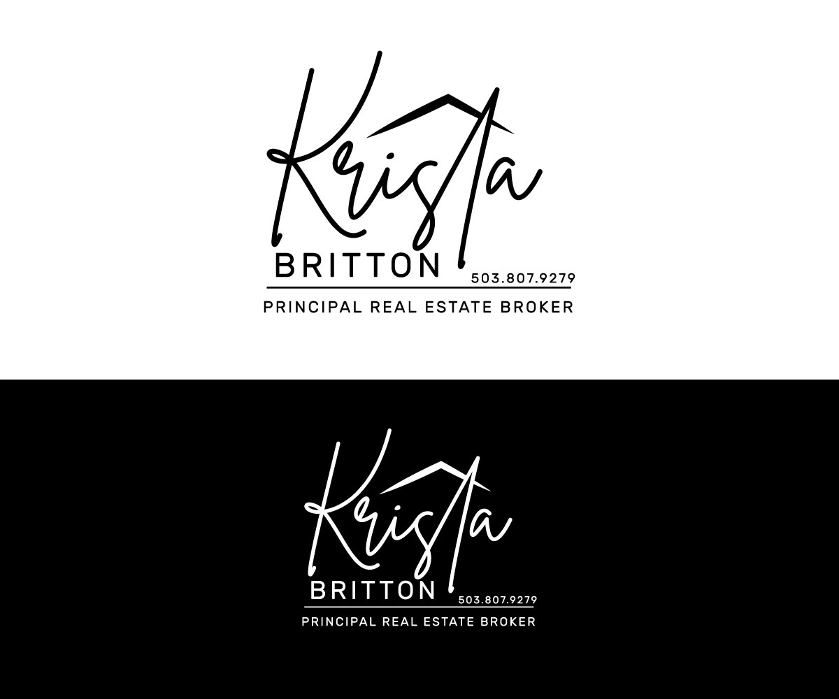 Logo Design by Kavth for Krista Britton Principal real estate Broker | Design #32850166