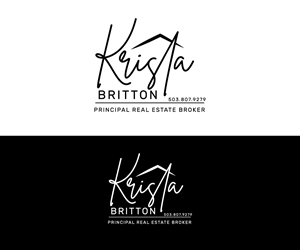 Logo Design by Kavth for Krista Britton Principal real estate Broker | Design: #32850166