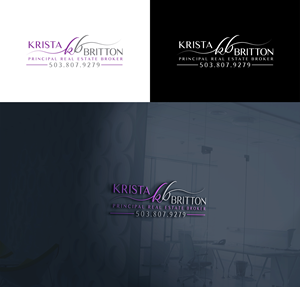 Logo Design by RA-bica for Krista Britton Principal real estate Broker | Design: #32849131