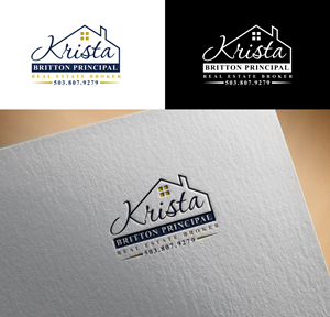 Logo Design by RA-bica for Krista Britton Principal real estate Broker | Design: #32849132