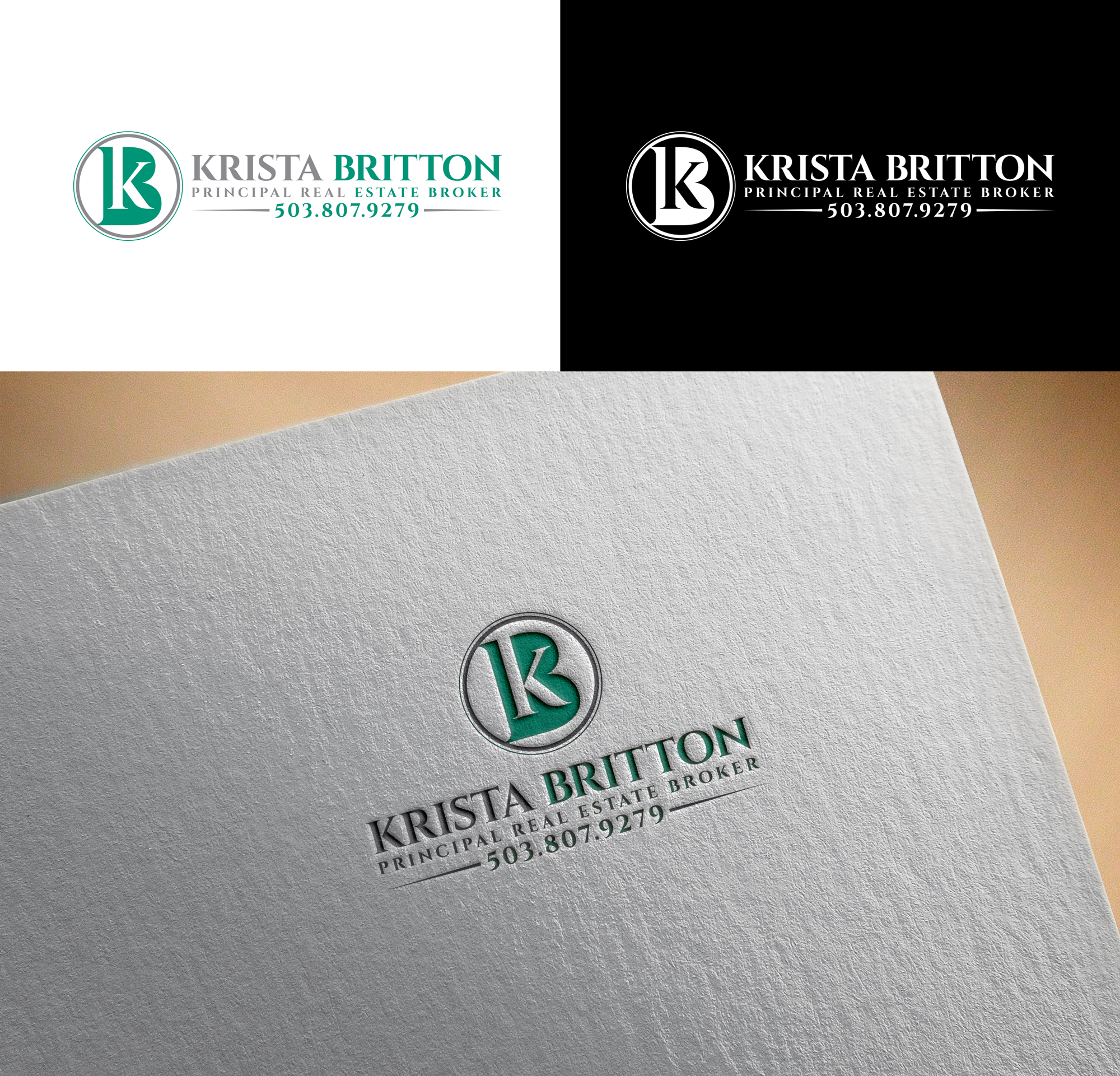 Diseño de Logo por RA-bica para Krista Britton Principal real estate Broker | Diseño #32849133