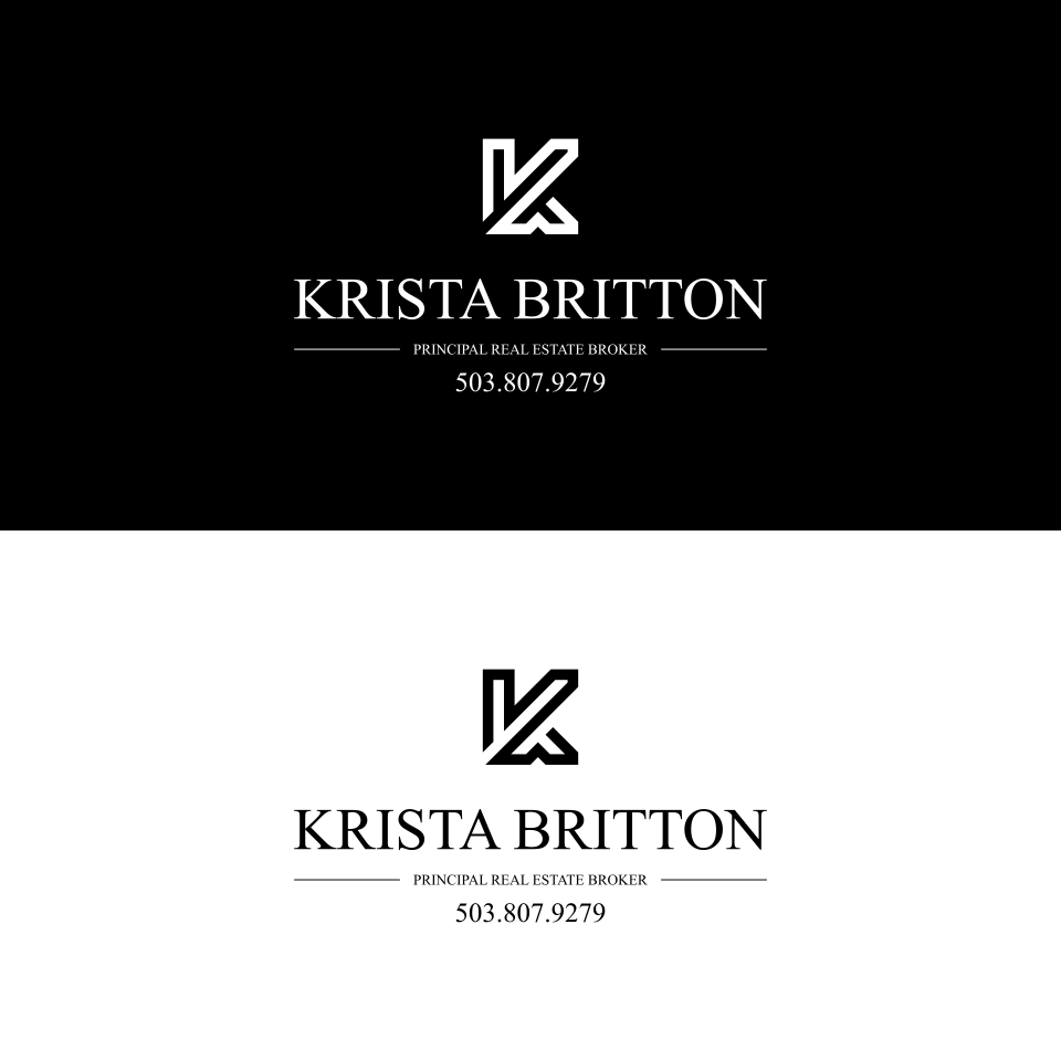 Logo-Design von MK_STD für Krista Britton Principal real estate Broker | Design #32855014