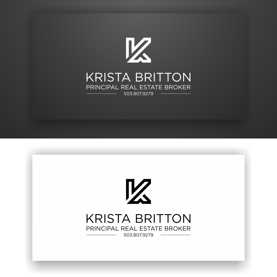 Logo Design by MK_STD for Krista Britton Principal real estate Broker | Design #32855038