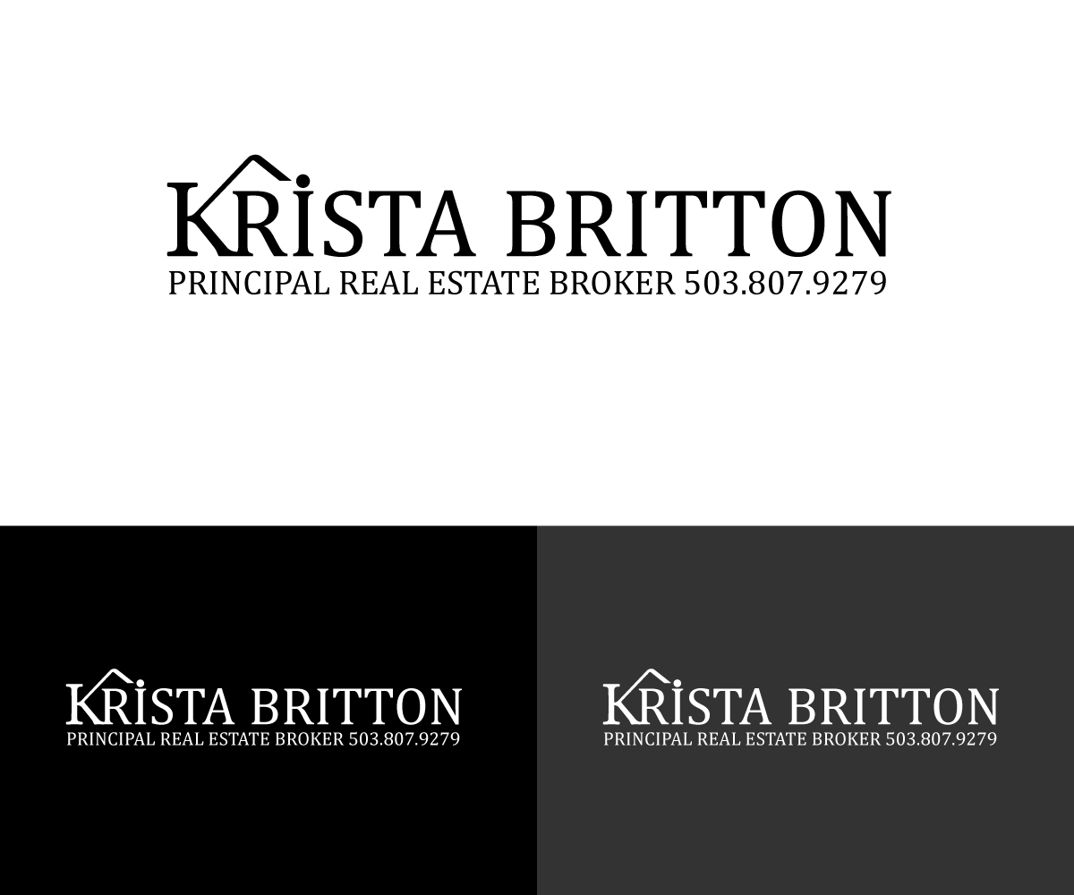 Logo Design by Design Radz for Krista Britton Principal real estate Broker | Design #32858453