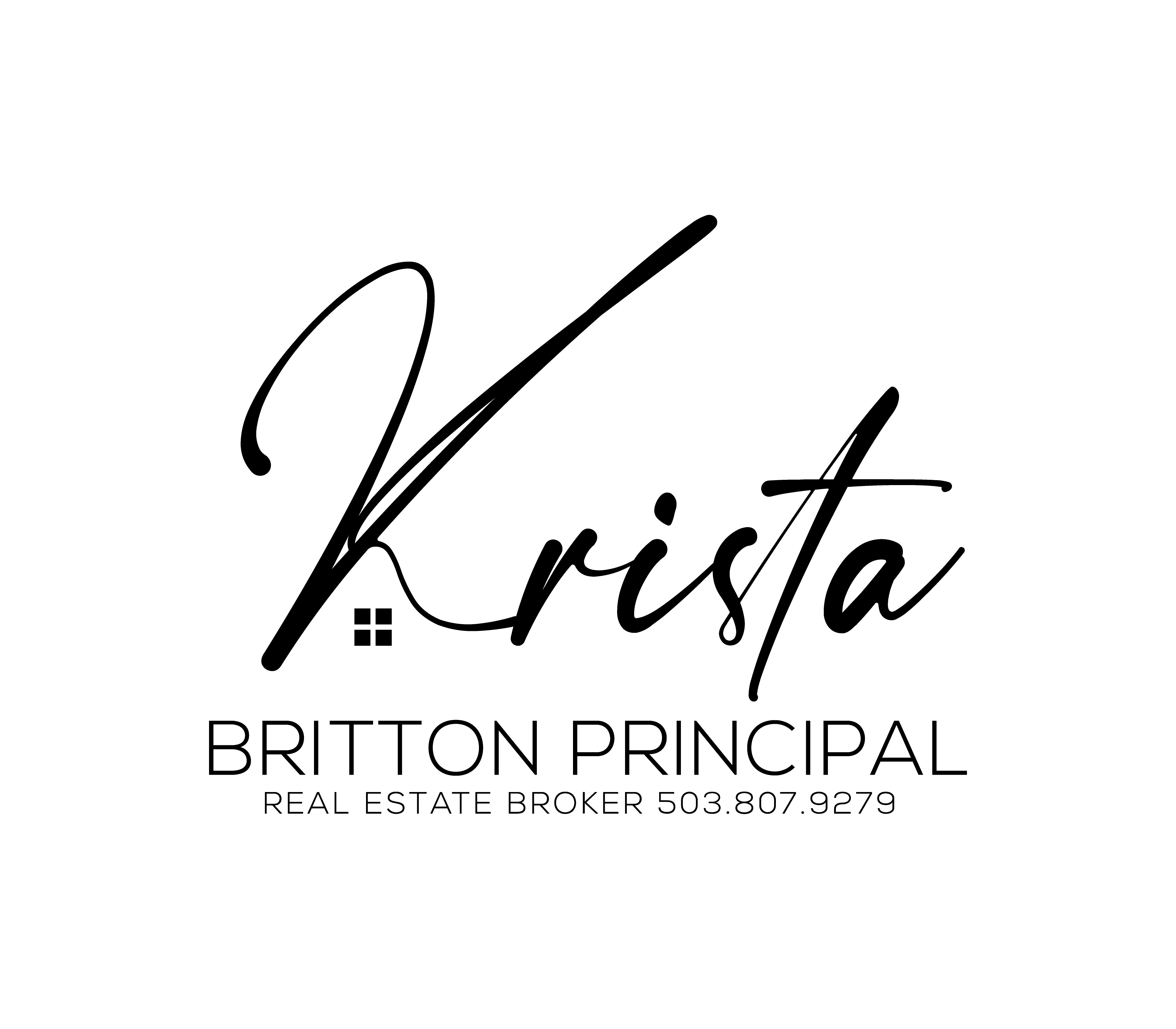 Logo Design by Nova_Create for Krista Britton Principal real estate Broker | Design #32845287