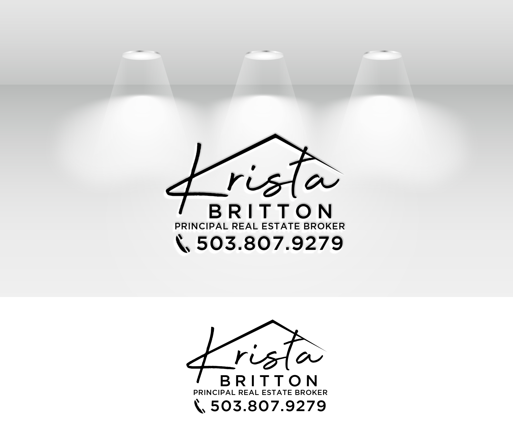 Logo Design by AliArts for Krista Britton Principal real estate Broker | Design: #32870913