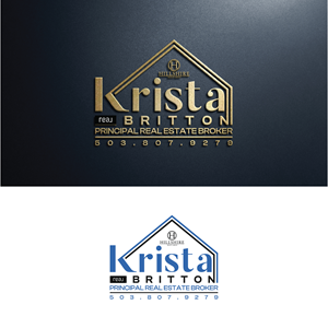 Diseño de Logo por creativemood438 para Krista Britton Principal real estate Broker | Diseño: #32853312