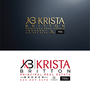 Diseño de Logo por creativemood438 para Krista Britton Principal real estate Broker | Diseño: #32853313