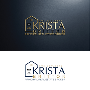 Diseño de Logo por creativemood438 para Krista Britton Principal real estate Broker | Diseño: #32853322