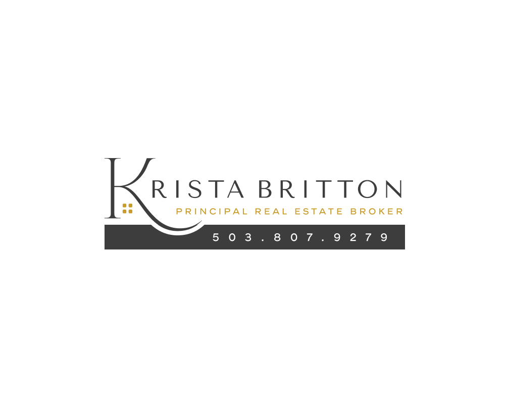 Logo Design by Axis media for Krista Britton Principal real estate Broker | Design #32855934