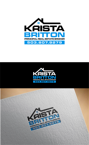 Logo Design by victipedia for Krista Britton Principal real estate Broker | Design: #32871125