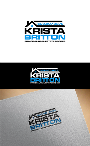 Logo Design by victipedia for Krista Britton Principal real estate Broker | Design: #32871127