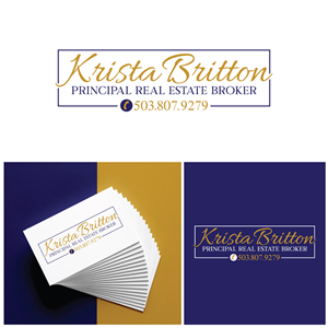 Logo Design by riya.mitra07j for Krista Britton Principal real estate Broker | Design: #32842138