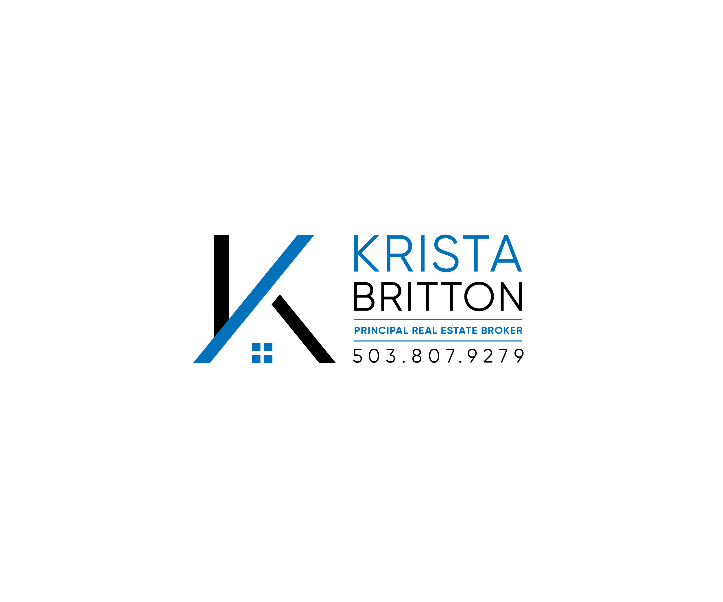 Logo Design by dicubit for Krista Britton Principal real estate Broker | Design #32841046