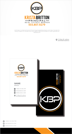 Logo Design by zebronicgraphic for Krista Britton Principal real estate Broker | Design: #32843087