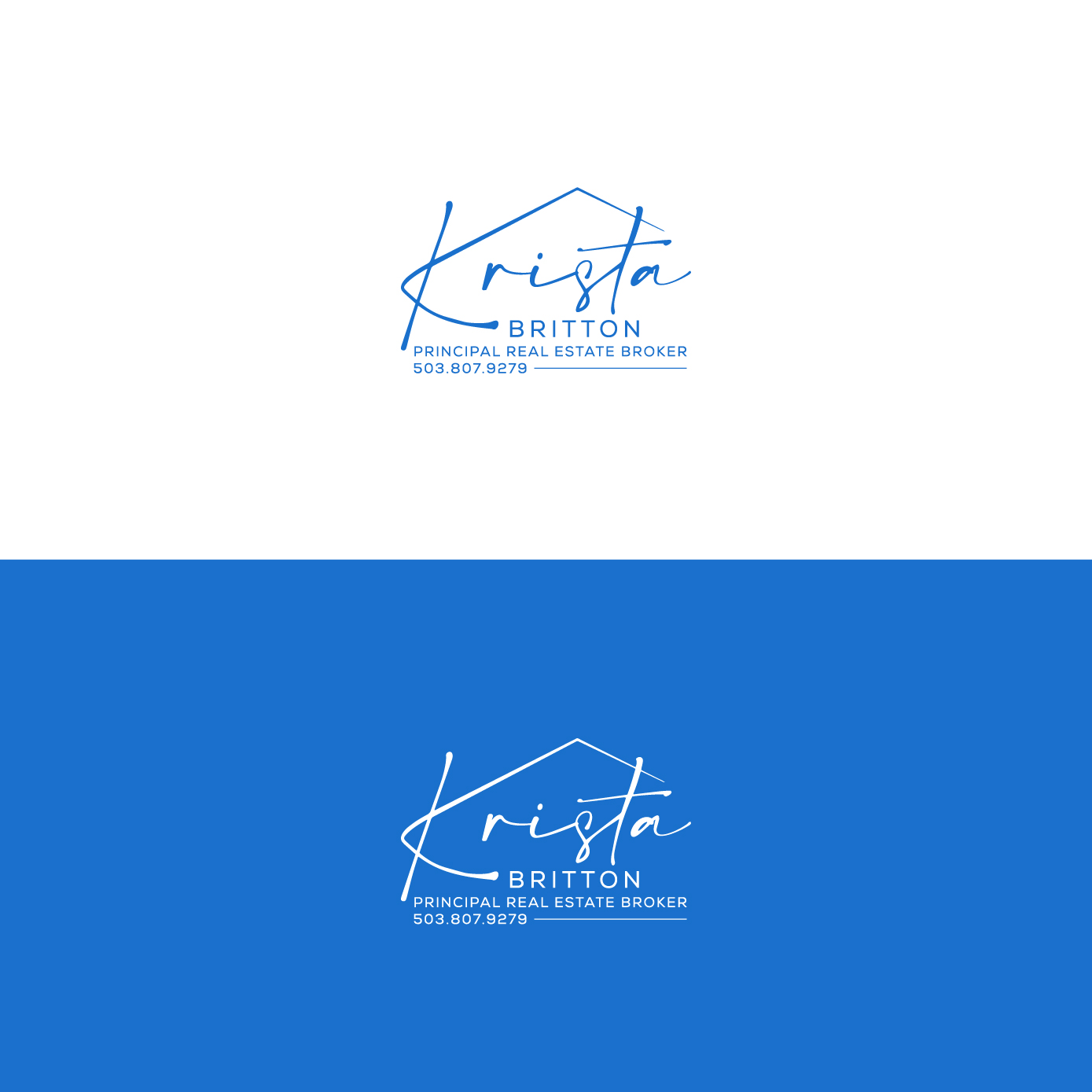 Logo Design by AL-BARAKAH for Krista Britton Principal real estate Broker | Design #32840808