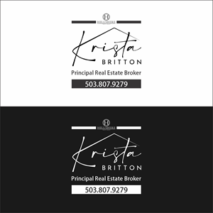 Logo Design by vladst2004 for Krista Britton Principal real estate Broker | Design: #32856659