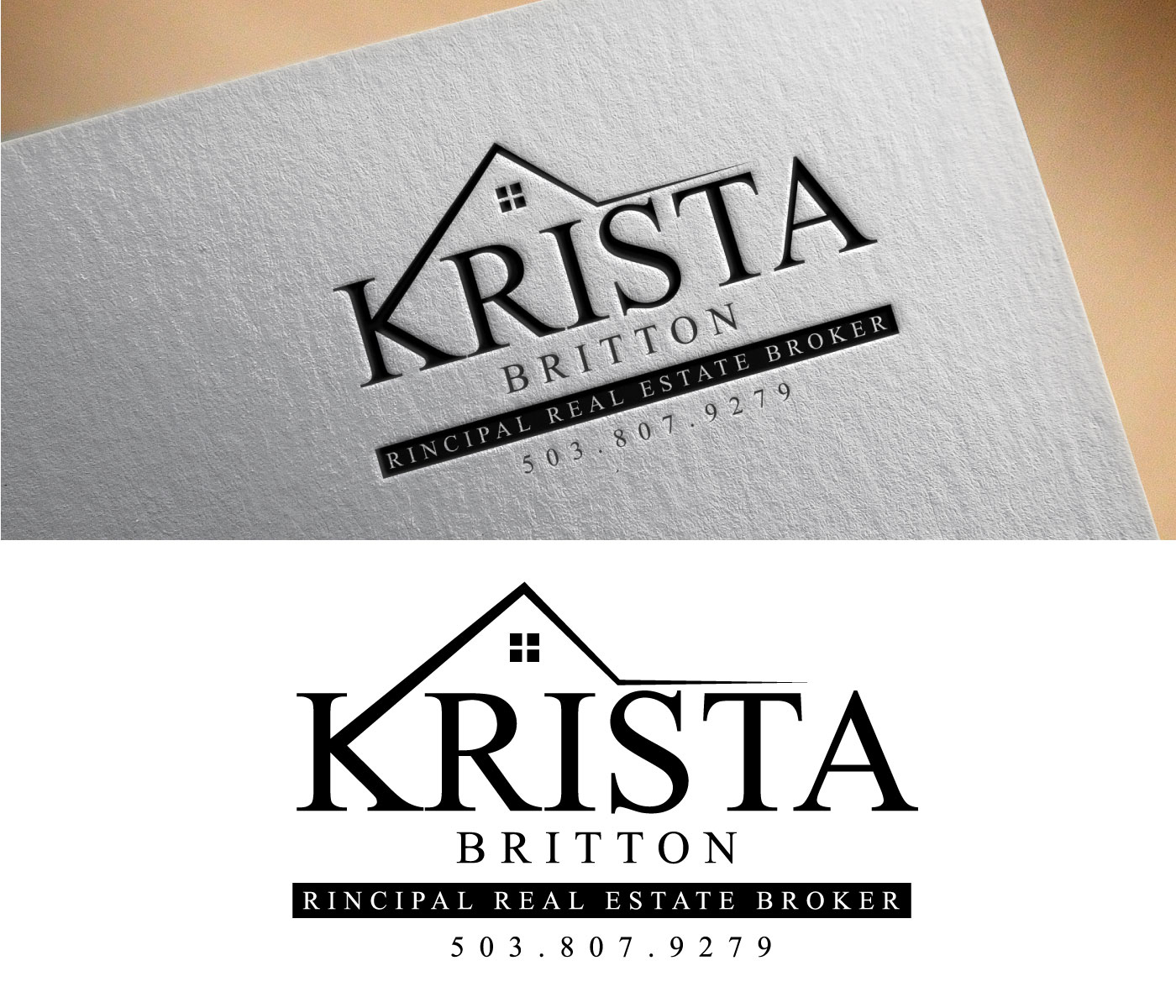 Logo Design by Fürstenberg design for Krista Britton Principal real estate Broker | Design #32857113