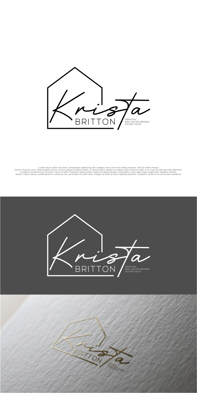 Design de Logo par shiroRo pour Krista Britton Principal real estate Broker | Design #32841974