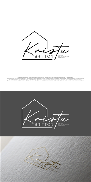 Diseño de Logo por shiroRo para Krista Britton Principal real estate Broker | Diseño: #32841974