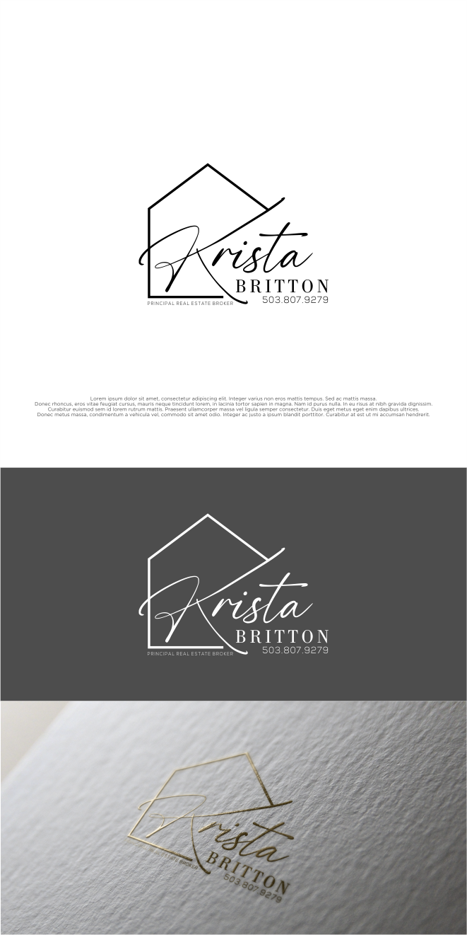 Design de Logo par shiroRo pour Krista Britton Principal real estate Broker | Design #32841984