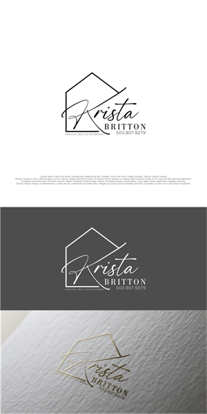 Diseño de Logo por shiroRo para Krista Britton Principal real estate Broker | Diseño: #32841984