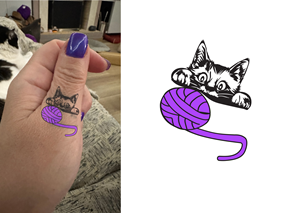 Tattoo-Design von Pixelmaster123 für dieses Projekt | Design: #32950171