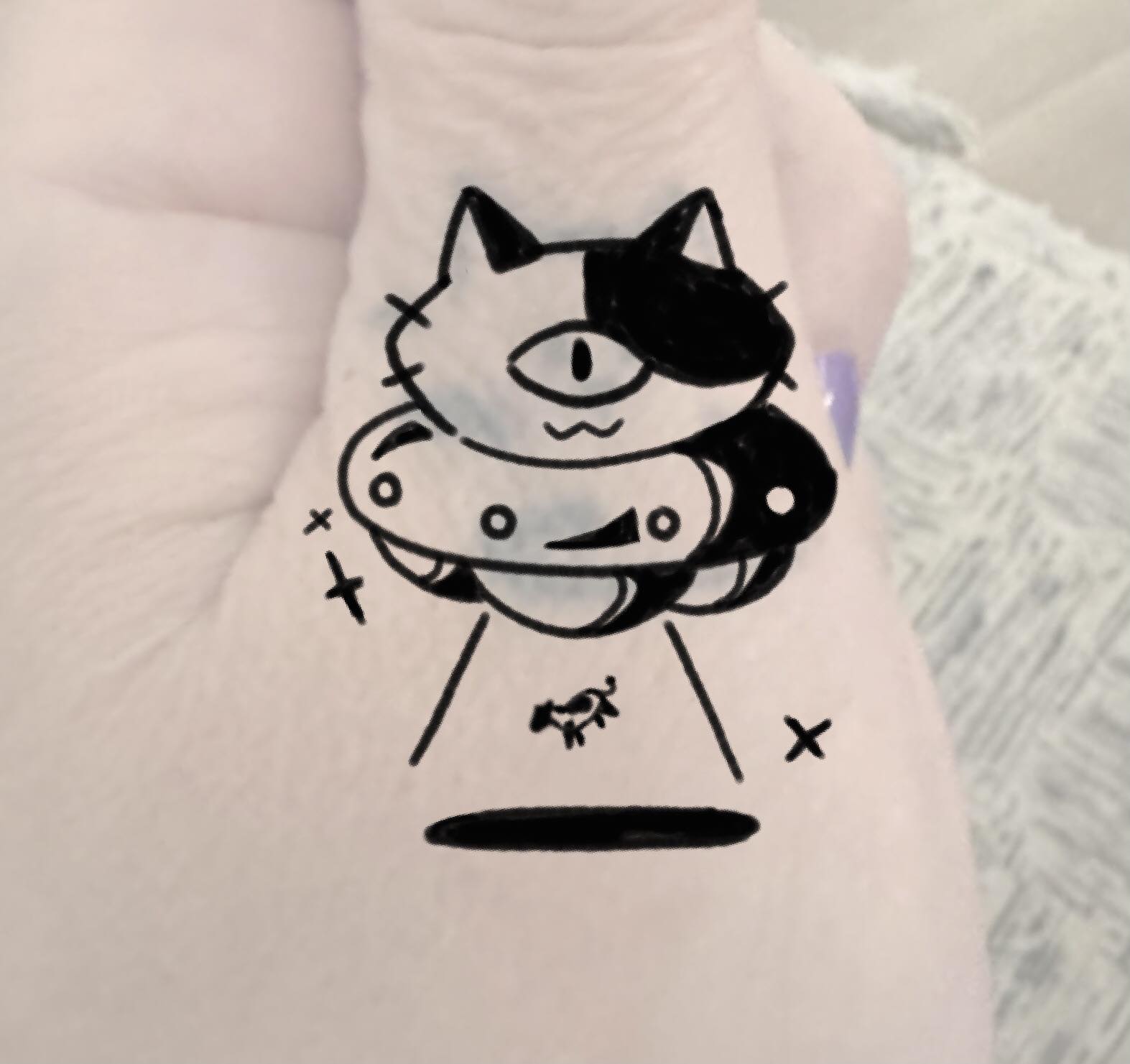Diseño de Tatuaje por Pcat Vo para este proyecto | Diseño #32863769